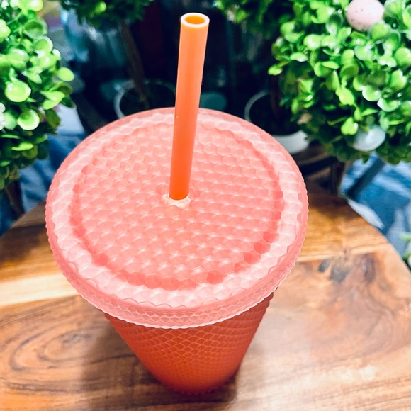 ππΈ Starbucks πΈπ Pink Lemonade/ Rose Gold Jelly Studded Tumbler - Picture 4 of 14